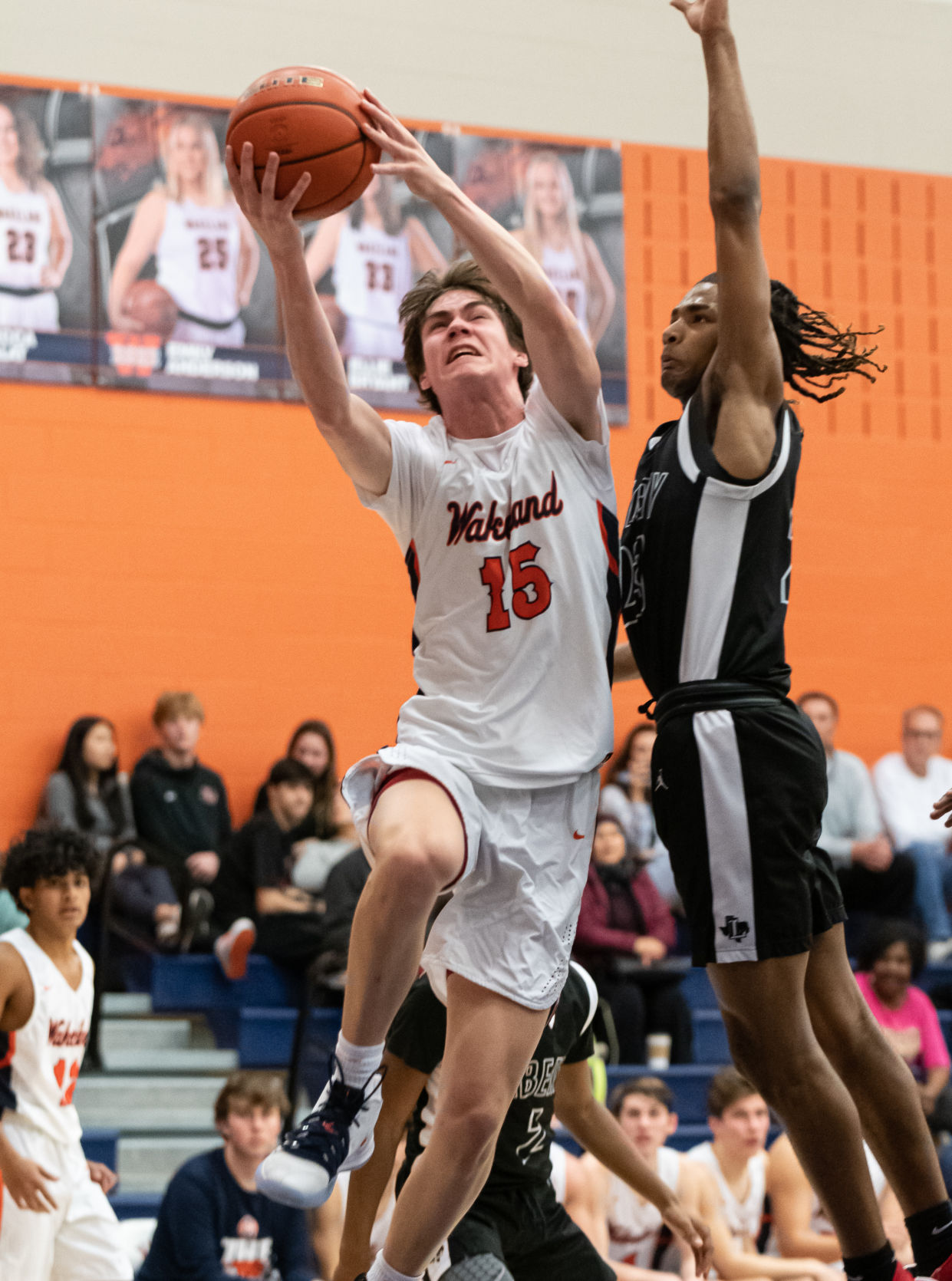 Wakeland junior guard Cooper Sisco